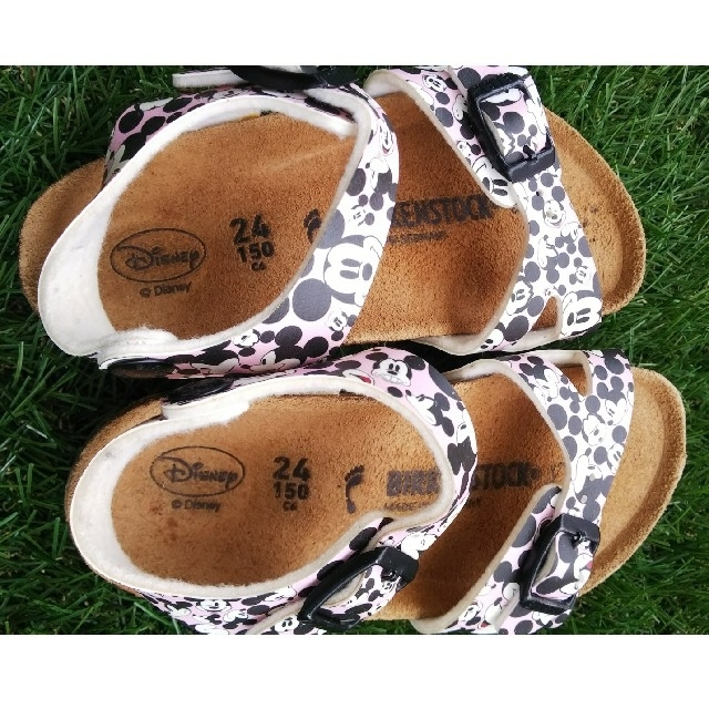 BIRKENSTOCK(ビルケンシュトック)のミニー 100～120 ビルケンサンダル  セット キッズ/ベビー/マタニティのキッズ服女の子用(90cm~)(ジャケット/上着)の商品写真