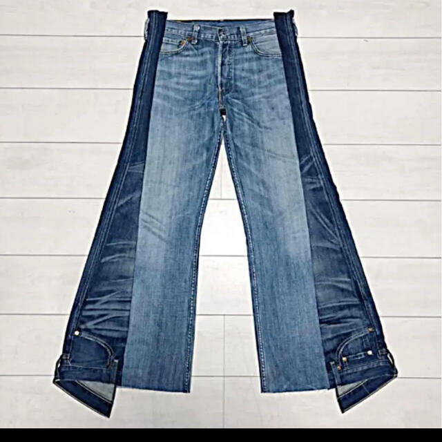 Levi's(リーバイス)の再構築 リーバイス ドッキング フレア デニム ジーンズ ジーパン メンズのパンツ(デニム/ジーンズ)の商品写真