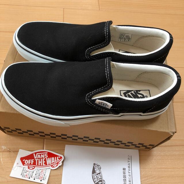 VANS  V98CLA  SLIP ON  スリッポン　23cm  ブラック