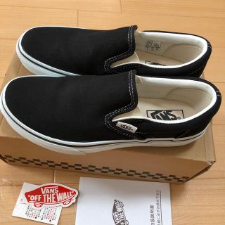 ヴァンズ(VANS)のVANS  V98CLA  SLIP ON  スリッポン　23cm  ブラック(スリッポン/モカシン)