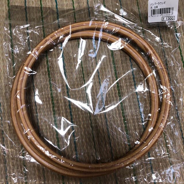 Lien　バンブーラウンド持ち手　新品