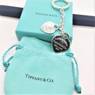 Tiffany\u0026 Co. ティファニー ハートタグ キーリング シルバー 925