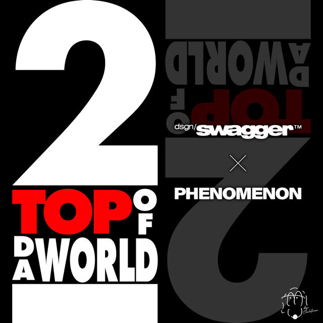 トップスSWAGGER PHENOMENON 2TOP OF DA WORLD TEE