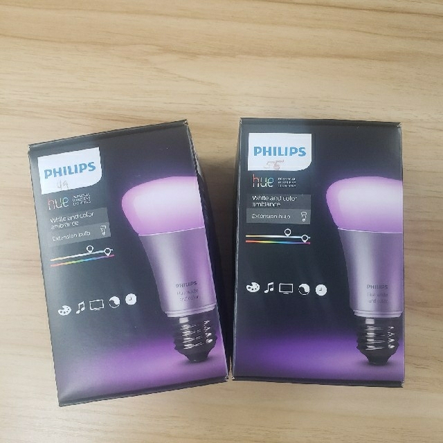 PHILIPS hue ライト　カラー2個+1個