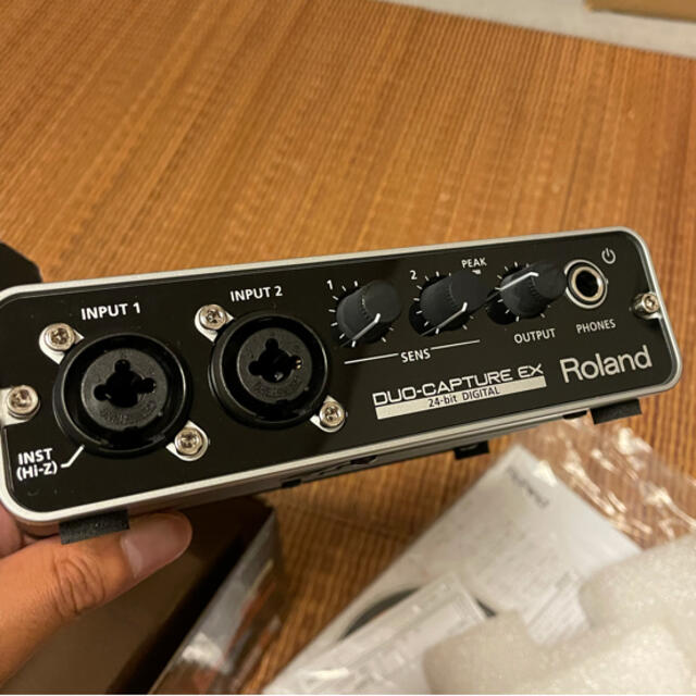 Roland(ローランド)のRoland  DUO-CAPTURE EX UA-22 楽器のDTM/DAW(オーディオインターフェイス)の商品写真