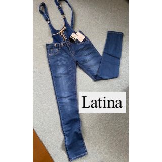 アナップラティーナ(ANAP Latina)のみちゃん67様専用　　Latina  デニムサロペット　タグ付き(サロペット/オーバーオール)