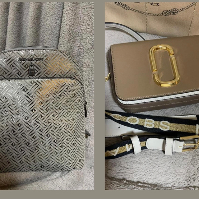 MARC JACOBS(マークジェイコブス)のマークジェイコブ and mk back pack bundle bag レディースのバッグ(ショルダーバッグ)の商品写真