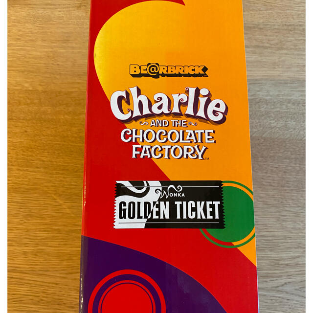 BE@RBRICK チャーリーとチョコレート工場 GOLDEN TICKET
