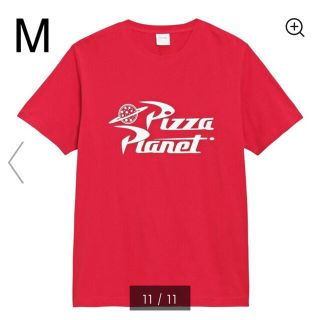 ジーユー(GU)のGU pixer コラボ pizzaplanet(Tシャツ/カットソー(半袖/袖なし))