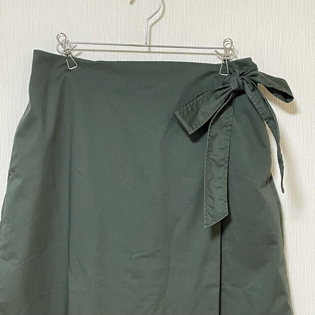 UNIQLO(ユニクロ)のUNIQLO ユニクロ　スカンツ　ガウチョ　ワイドパンツ　巻きスカート風 レディースのパンツ(キュロット)の商品写真