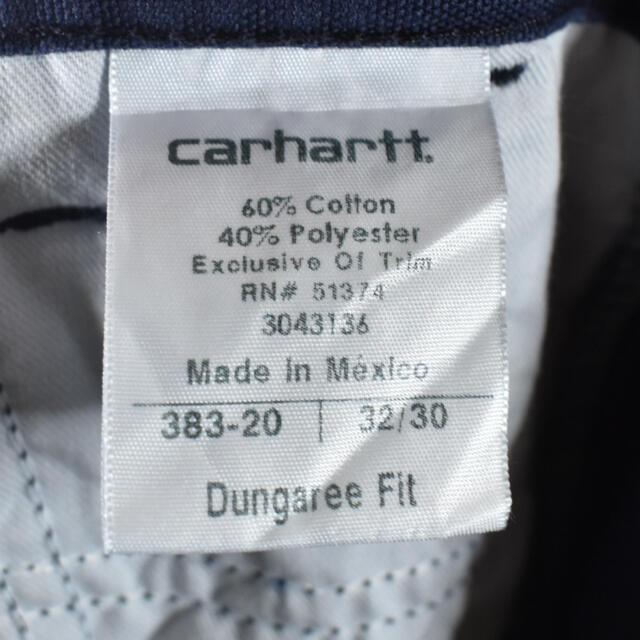 carhartt(カーハート)のCarhartt 32×30 ネイビー ワークパンツ チノパン ペインターパンツ メンズのパンツ(ペインターパンツ)の商品写真