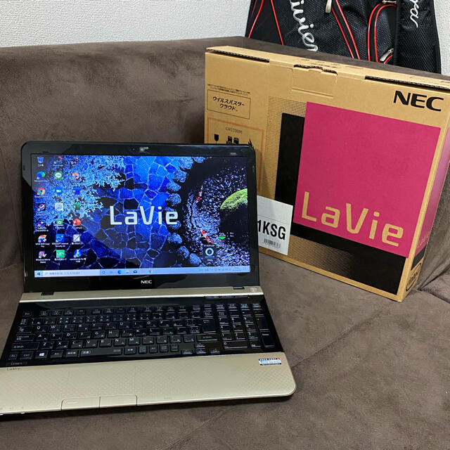 高スペックNEC LaVie/第3世代i7!/新品高速SSD/ノートパソコン