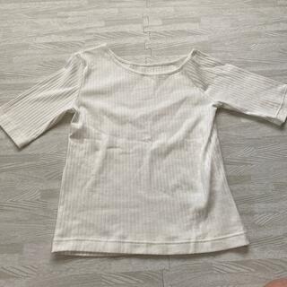 ジーユー(GU)の【GU】リブTシャツ(Tシャツ(長袖/七分))