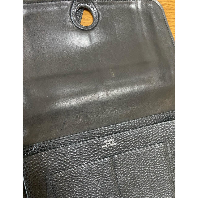 Hermes(エルメス)のエルメス ドゴンGM ブラック メンズのファッション小物(長財布)の商品写真