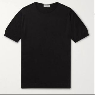 ジョンスメドレー(JOHN SMEDLEY)の新品未使用 John Smedley アイランドコットン Tシャツ(Tシャツ/カットソー(半袖/袖なし))