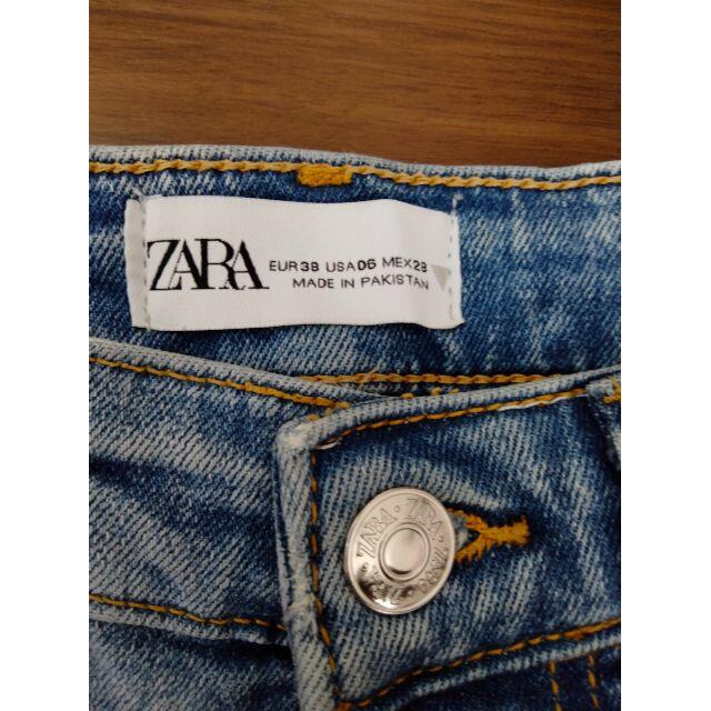 ZARA(ザラ)のZARA　デニム　フレアカット　レディース　EURサイズ38　日本サイズL レディースのパンツ(デニム/ジーンズ)の商品写真