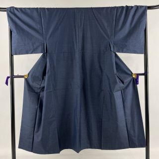 男着物 秀品 身丈145cm 裄丈68.5cm 正絹 【中古】(着物)