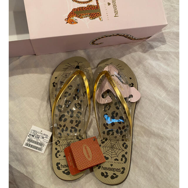 Charlotte Olympia - 新品!CHARLOTTEOLYMPIA havaianas ビーチ Charlotte Olympia - 新品!CHARLOTTEOLYMPIA havaianas ビーチ