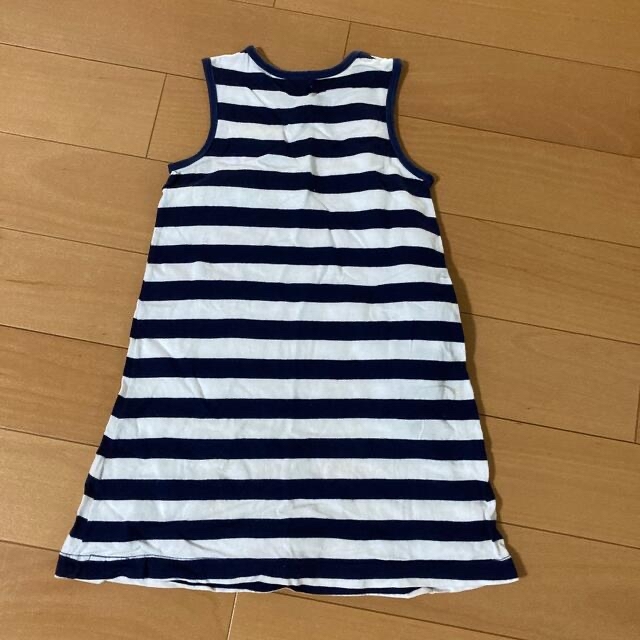 mou jon jon(ムージョンジョン)のmou jon jonワンピース２枚セット120センチ キッズ/ベビー/マタニティのキッズ服女の子用(90cm~)(ワンピース)の商品写真