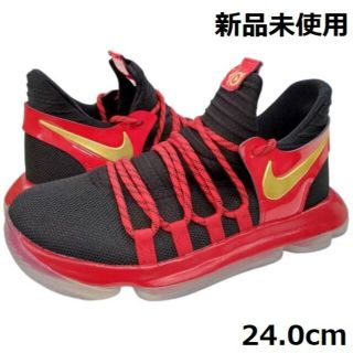 ナイキ(NIKE)の新品 ナイキ キッズ KD１０ LE 24.0cm(バスケットボール)