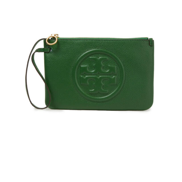 Tory Burch(トリーバーチ)のTory Burch レザーポーチ レディースのファッション小物(ポーチ)の商品写真