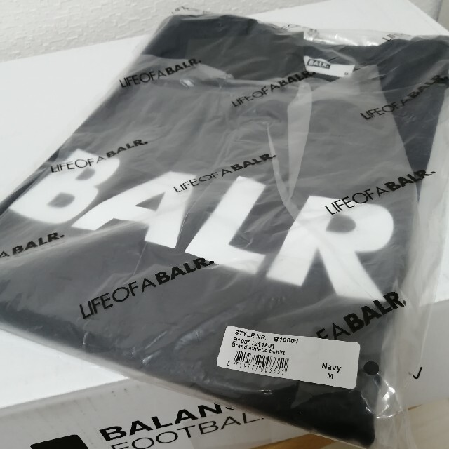 新品未使用 BALR. ボーラー 半袖Tシャツ ホワイトロゴ 1