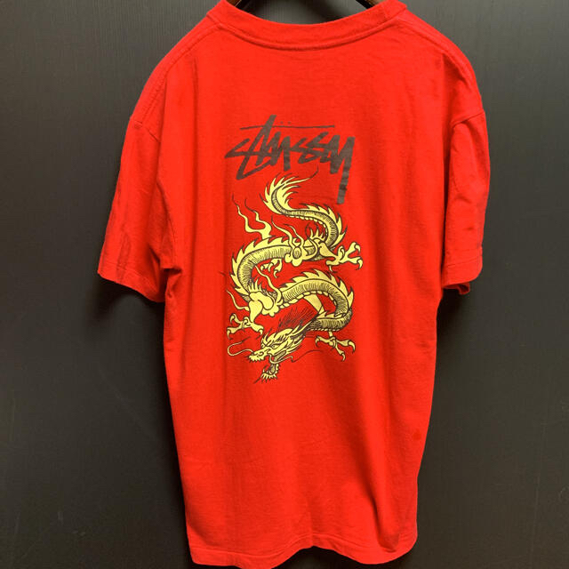 STUSSY OLD STUSSY 80s ヴィンテージTシャツ 黒タグの通販 by gold's shop｜ステューシーならラクマ - 初代ドラゴン 正規店新作