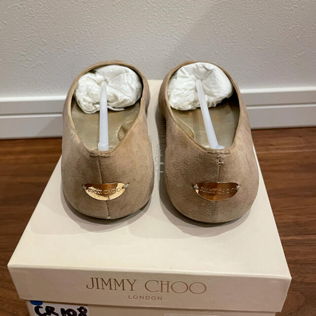 JIMMY CHOO(ジミーチュウ)のJIMMY CHOOフラットシューズ36.5サイズ レディースの靴/シューズ(バレエシューズ)の商品写真