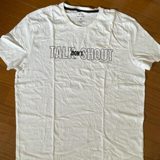 アルマーニエクスチェンジ(ARMANI EXCHANGE)の新品　ARMANI 白Tシャツ(Tシャツ/カットソー(半袖/袖なし))