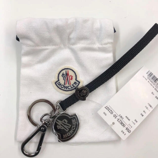 新品 MONCLER キーリング キーホルダー