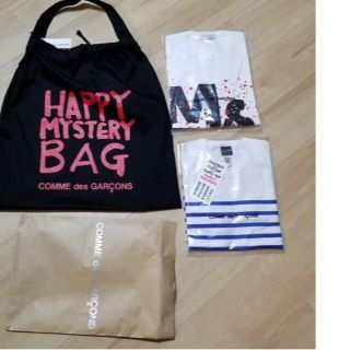 コムデギャルソン(COMME des GARCONS)のコムデギャルソン HAPPY MYSTERY BAG 3点セ【稀少・即納】(Tシャツ(半袖/袖なし))