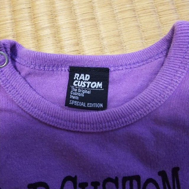 RAD CUSTOM(ラッドカスタム)のロンパース RAD CUSTOM 80センチ キッズ/ベビー/マタニティのベビー服(~85cm)(ロンパース)の商品写真