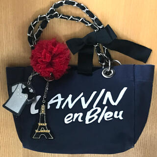 ランバンオンブルー(LANVIN en Bleu)のランバンオンブルーミニトートバッグ(ハンドバッグ)