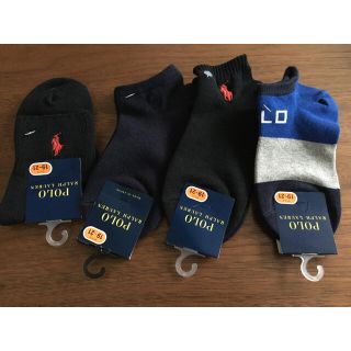 ポロラルフローレン(POLO RALPH LAUREN)の新品　ラルフローレン靴下2足　19-21㎝　通学ソックス　(靴下/タイツ)