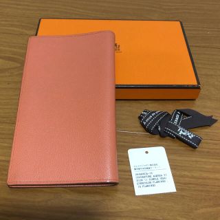 エルメス(Hermes)のマコ様専用　エルメス　手帳カバー　サーモンピンク　フラミンゴ　ヴィジョン(その他)