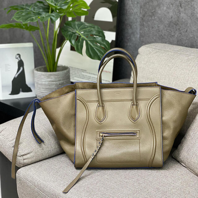 誠実】 celine - カーキ ファントム ラゲージ セリーヌ ☆正規品
