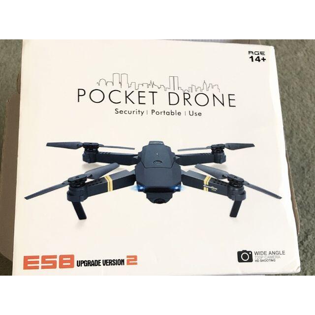 8434MR 初心者最適★ポケットサイズ 高性能ドローン 【未使用】2個セット ポケットドローン ES8 UPGRADE VERSION2