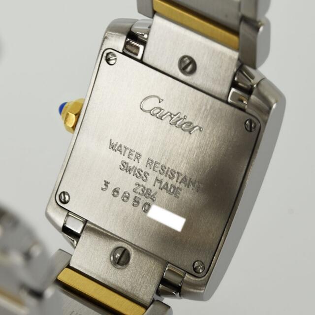Cartier コンビ レディース腕時計の通販 by キングラム ラクマ店｜カルティエならラクマ - カルティエ タンクフランセーズSM 正規品定番