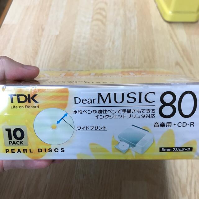 TDK(ティーディーケイ)の音楽用CD-R 10枚 スマホ/家電/カメラのPC/タブレット(PC周辺機器)の商品写真