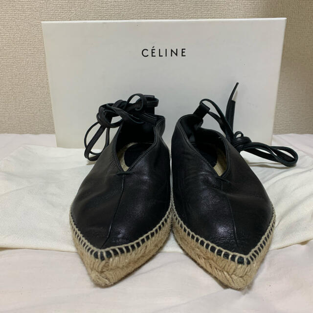 CÉLINE セリーヌ バブーシュ エスパドリーユ 37