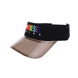 ディーゼル(DIESEL)のDIESEL レインボープライドイベント限定 サンバイザー VISOR-MAX (サンバイザー)