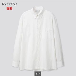 ユニクロ(UNIQLO)のJW ANDERSON  エクストラファインコットンブロードオーバーサイズシャツ(シャツ)