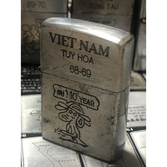 ベトナムZIPPO】本物 1968年製ベトナムジッポー「スヌーピー」 www