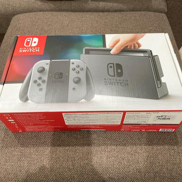 Nintendo Switch JOY-CON グレー 本体  HAC-S-KA