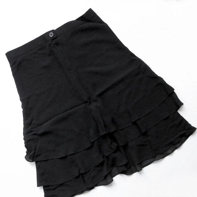 ESCADA(エスカーダ)の★ESCADA COUTURE エスカーダ 絹ディアードスカート36 ドイツ製★ レディースのスカート(ひざ丈スカート)の商品写真