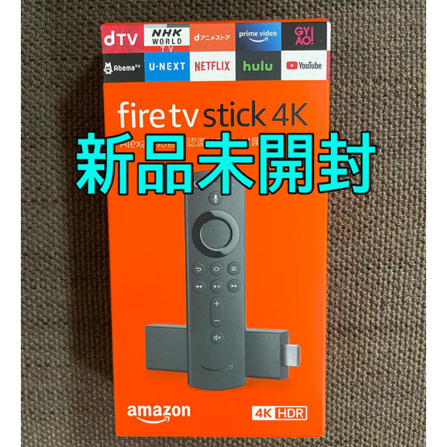 【新品未開封】Amazon Fire TV Stick4K