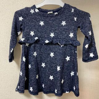 ベビーギャップ(babyGAP)の80cmホシ柄⭐︎ワンピース(ワンピース)