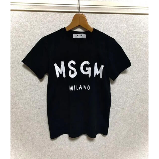 MSGM 手書き風 ロゴTシャツ????