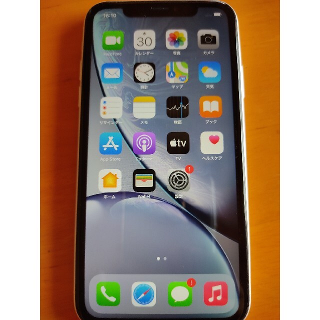 iPhoneXR 白 64ギガ 5