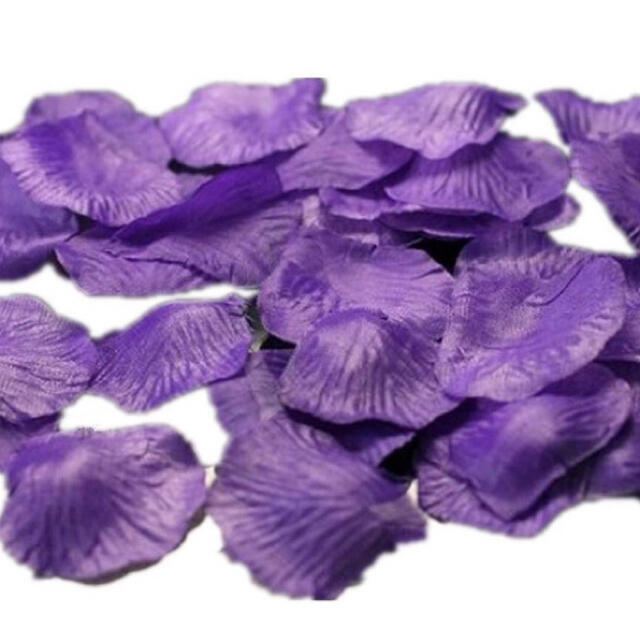 花びら　200枚入り【紫】 ハンドメイドの素材/材料(各種パーツ)の商品写真